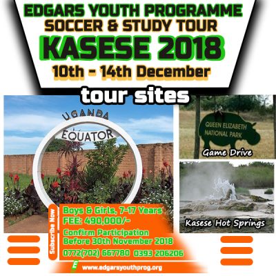 Kasese Soccer and Study Tour 2018